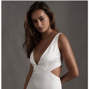 NWT Sachin & Babi Sierra Satin Midi Dress